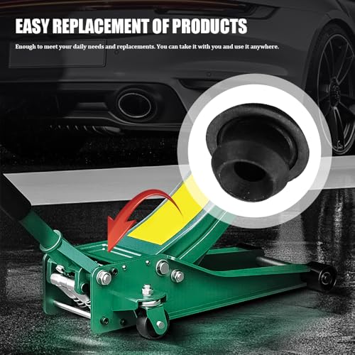 Image of 24PCS Bottle Jack Floor Jack Oil Filler Plug, Jack Accessories, 9mm Rubber Hydraulic Oil Filler Plug Bung, Car Accessories Horizontal Jack Hydraulic Top Pressure Rod for Oil Reservoir Fill Hole