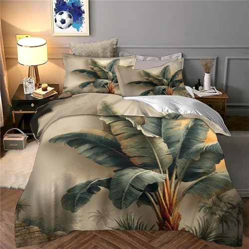 Parure de lit microfibre hypoallergique avec housse de couette 140x200 cm - 6