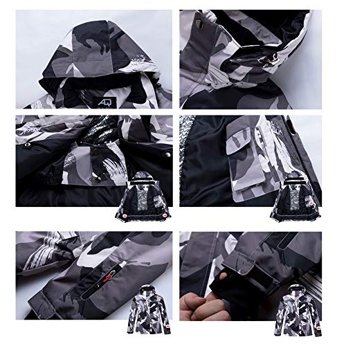 image for GS SNOWING Men's and Women's Ski Jacket High Windproof Waterproof Tech