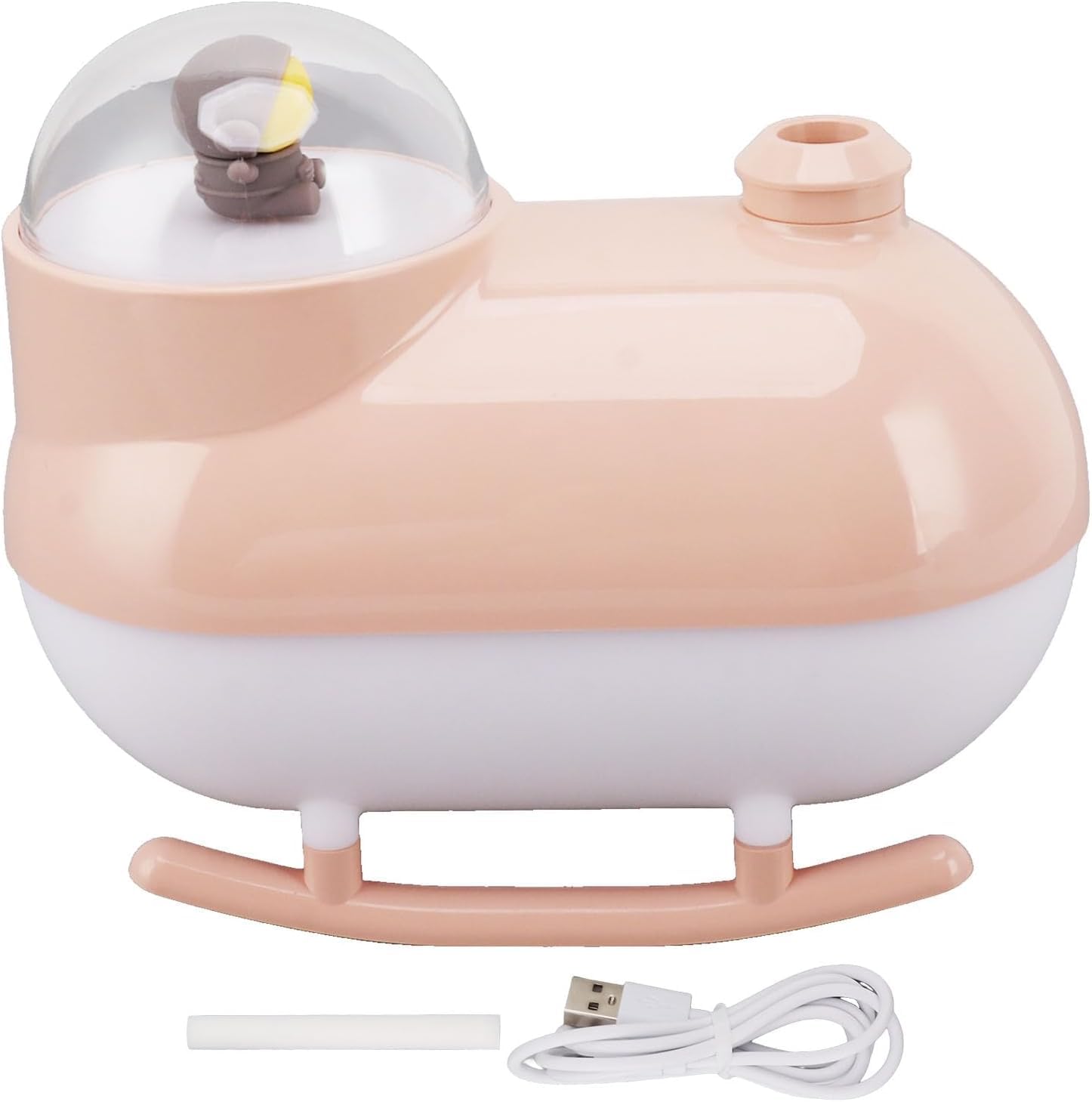 per Uso Domestico Umidificatore Foto USB Casa Proiezione del Tramonto Ambiente Luce Notturna Grande Nebbia Volume Nebbia(Pink)