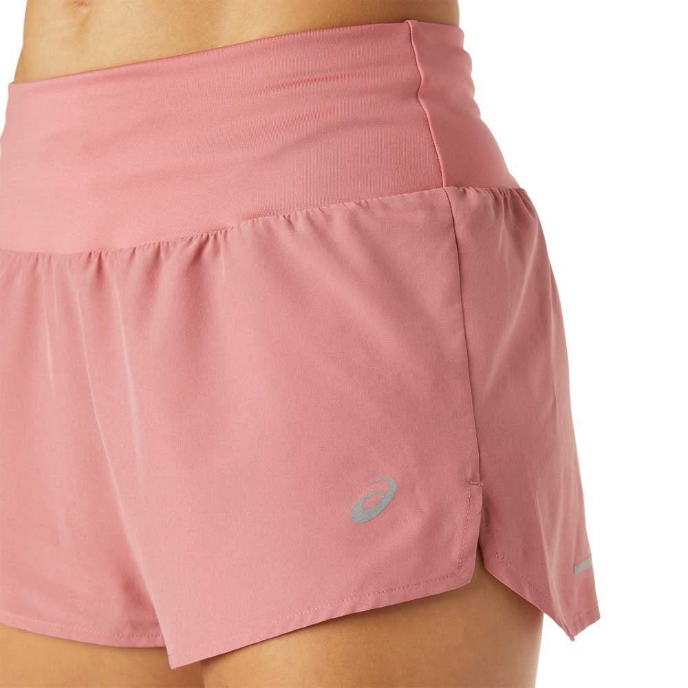ASICS Women Road 3.5In Short Vêtements De Course Shorts Pink -