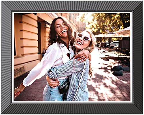 16.2-Inch Large Digital Picture Frame, Nethgrow WiFi Digital Photo Frame Touch Screen with 32GB Storage, Auto-Rotate, Motion Sensor, Share Photos and Videos via App Email, Wall Mountable