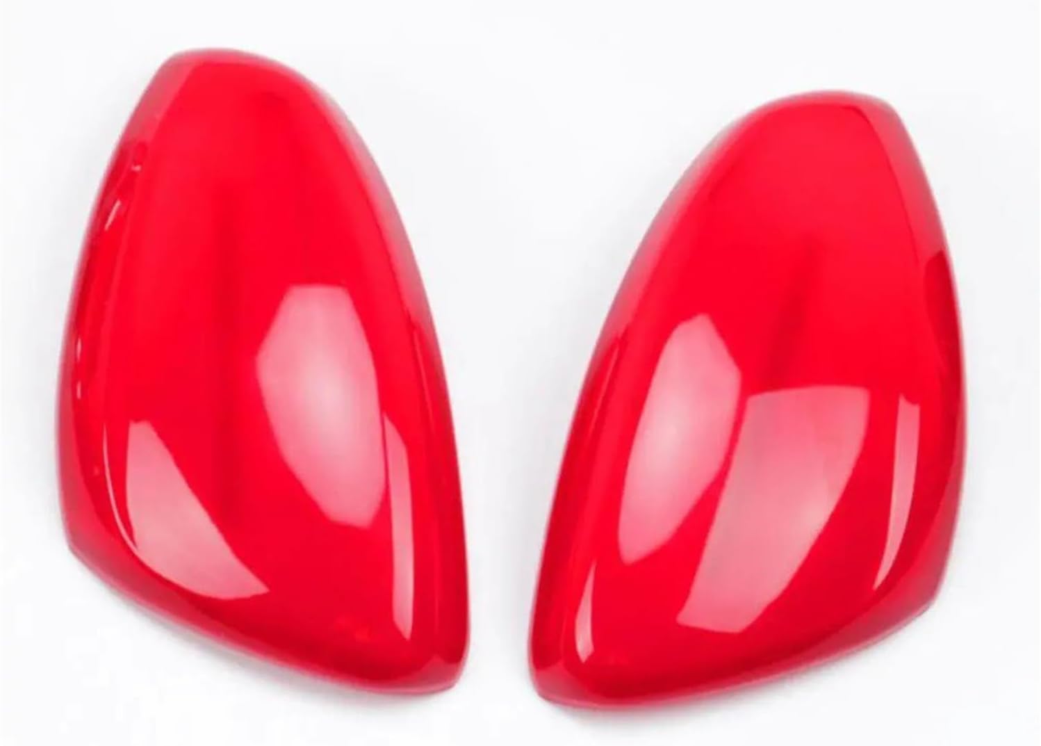 Coques de rétroviseur pour Peugeot 208 2008 gti vue arrière rouge