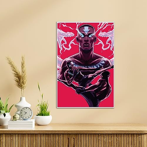 Image of TenorArts Israel Adesanya Poster MMA Fighter Fan Art Print Wall Poster with Thick 300 GSM Matt Finish Paper (18inches x 12inches)