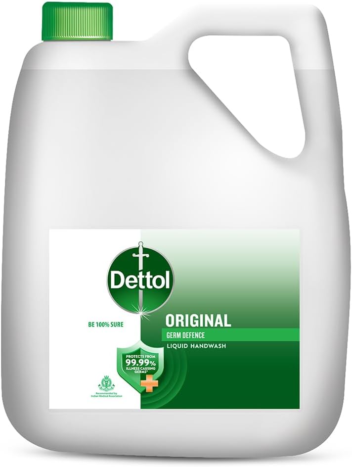 Dettol Original Germ Protection Handwash Liquid Soap Refill, 5L