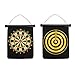 Produktbild LERDBT Frühe Entwicklung & Activity Spielzeug 4 Reversible Darts Rollen doppelseitiges Bullseye Spiel Sicherheit Dart Board Kids Family Freizeit Sport Dartboard Sets Für Kinder Kleinkind Kleinkinder