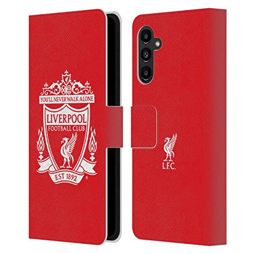 Étui portefeuille Samsung Galaxy A13 5G protection cuir Liverpool FC rouge