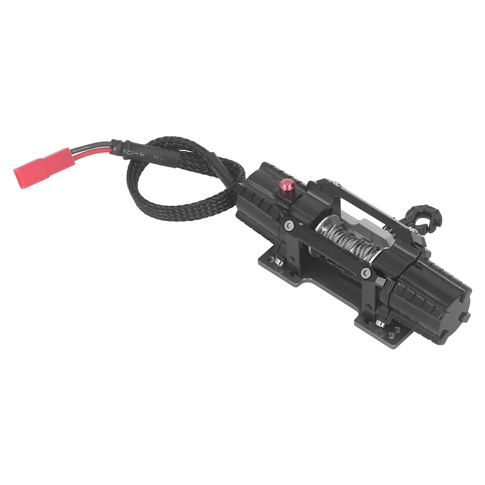AMONIDA Wciągarka RC z trwałą konstrukcją ze Stopu Aluminium (BLACK)