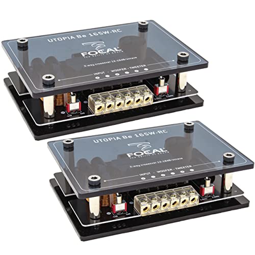 Focal XO/165W-RC Utopia Be 2-Way Crossovers for Component Speaker Tweeters