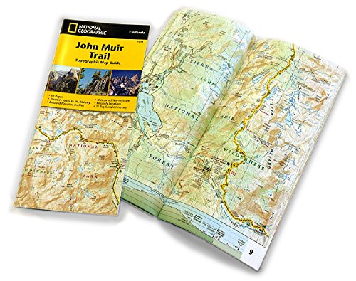 John Muir Trail Topographic Map Guide (National Geographic Topographic Map Guide) (National Geographic Topographic Map Guide, 1001) - Image 2