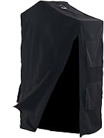 Gralara Blackout Waterproof Bird Cage Cover for Parakeets, Lovebirds, Macaws - Square Cages 35x19, Zippered, Windproof Style A