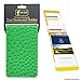 On Par Premium Golf Scorecard Holder - Ostrich, Green/Yellow