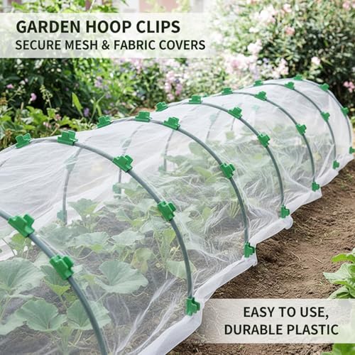 Clips plantes en plastique robustes pour aménagement durable de potager - 3