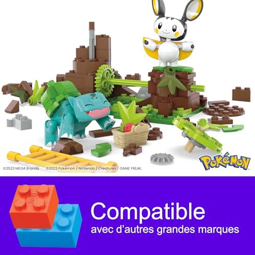 Coffret de construction : Bois Jolis D'emolga et Bulbizzare Mattel - vue 7