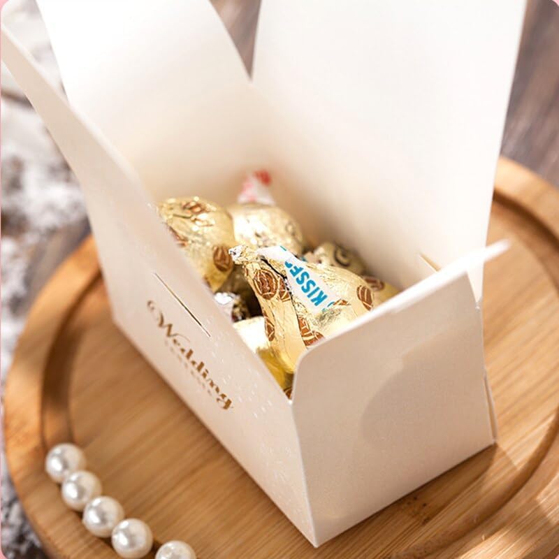 Gift Bags 10/30Pcs European Creative Wedding Gift Bag Wedding Queue Candy Box Castle Wedding Bag Gift Favor (Color : Red, Size : 10PCS_9.5X6X13.6CM)