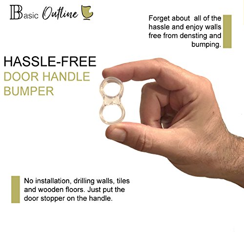 Paracolpi da Maniglia Porta - Set di 10 Cuscinetti...