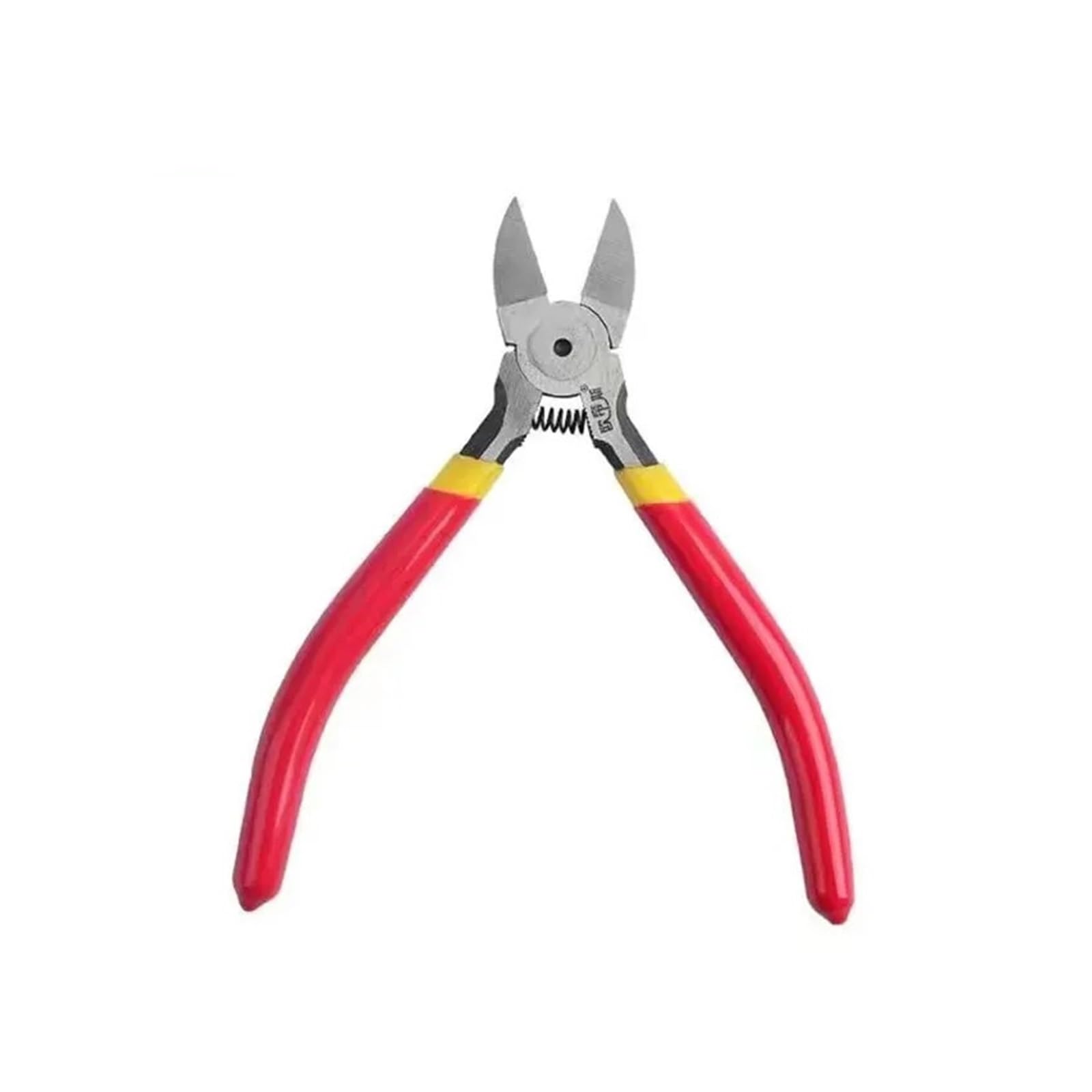 Ejppdhco 5Inch Red 5/6/8Inch Diagonal Pliers Multi Functional Electrical Wire Cable Cutters Cutting Side Snips Flush Nipper Hand Tools(5Inch Red)