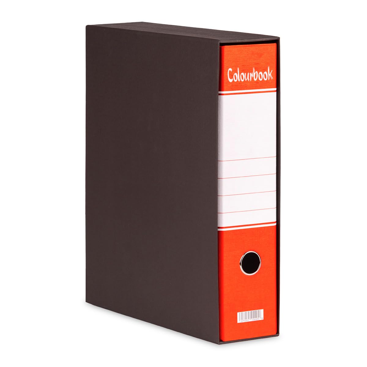 Colourbook Set 10 Registratori Rossi a Leva In Formato Protocollo Per Archiviazione Professionale Ufficio E Studio, Dorso 8 cm Con Custodia, Meccanismo Leva Metallo Resistente, Alta Capacita