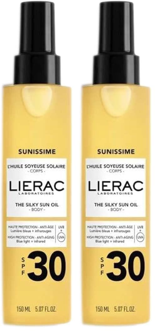 Lierac - Sunissime - L'olio Solare Setoso SPF30-150ml (Confezione da 2)