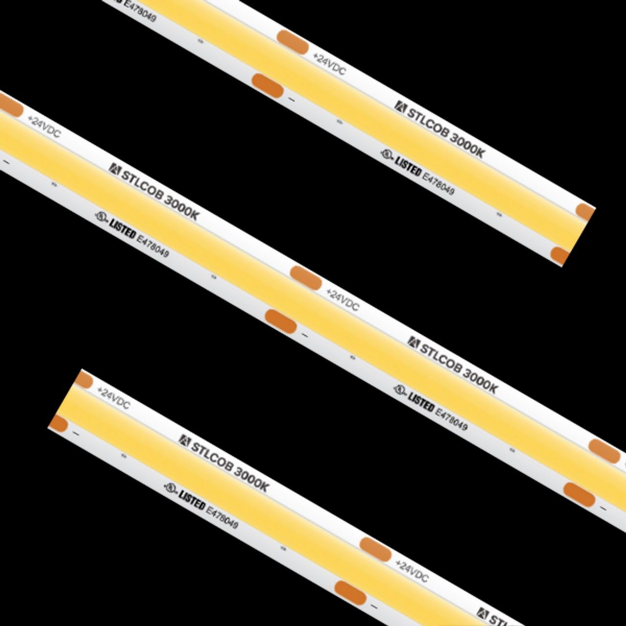 American Lighting STL-COB-NW-100 100 ft. 3500K IP54 Reel Standard Grade COB Tape Light - 1.96 in. Cut Increment - 2.19W per ft. - White