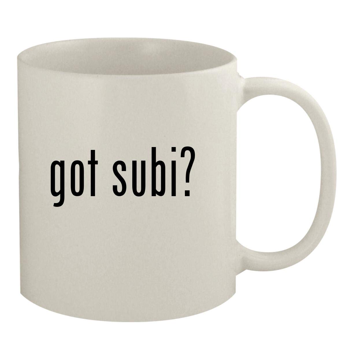 got subi? - 11oz White Coffee Mug
