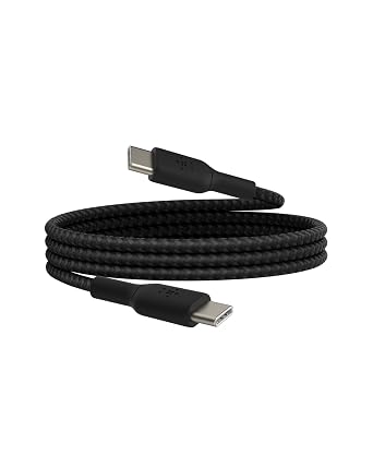 Belkin USB C to USB C Braided Cable 3.3ft iPhone Charger Cord