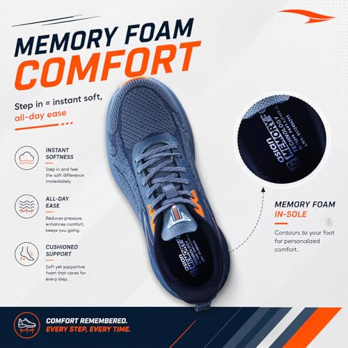 Image of ASIAN Powerplay-35 Men's Running & Training Shoes | Gym Sneaker with Cushioned Sole, Breathable Mesh & Grippy Outsole, Ideal for Travel