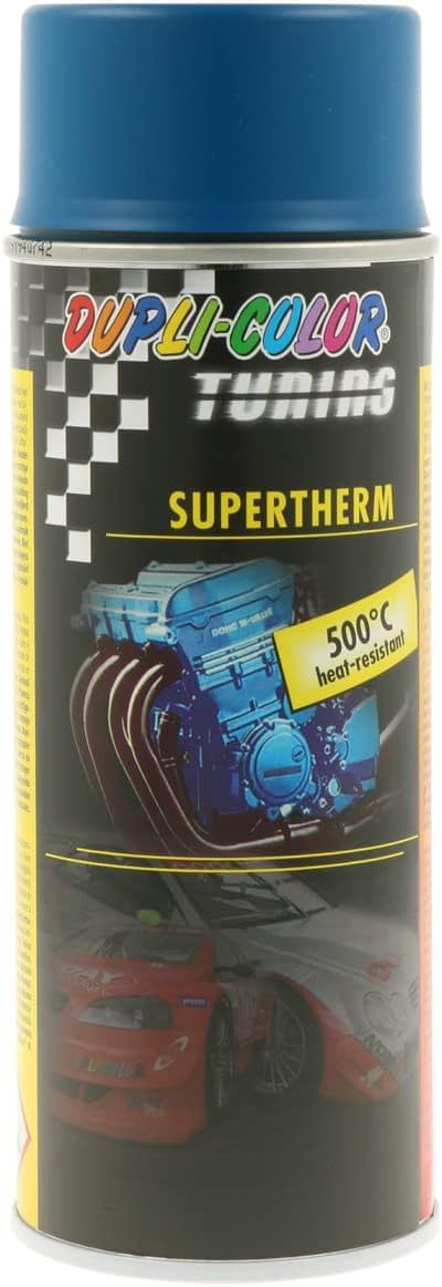 DUPLI-COLOR 339134 Supertherm Blau 500°C, 400 ml