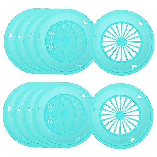 NAMOARLY Dinnerware Sets Bbq Paper Plate Holders Sturdy Plastic Picnic Supplies Random Color