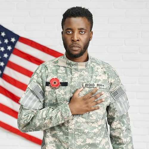 Image of SANNIX 60Pcs Poppy Pins, Poppy Flower Brooch Pins Memorial Day Lapel Pins Lest We Forget Enamel Pins Veterans Day Badge Souvenir