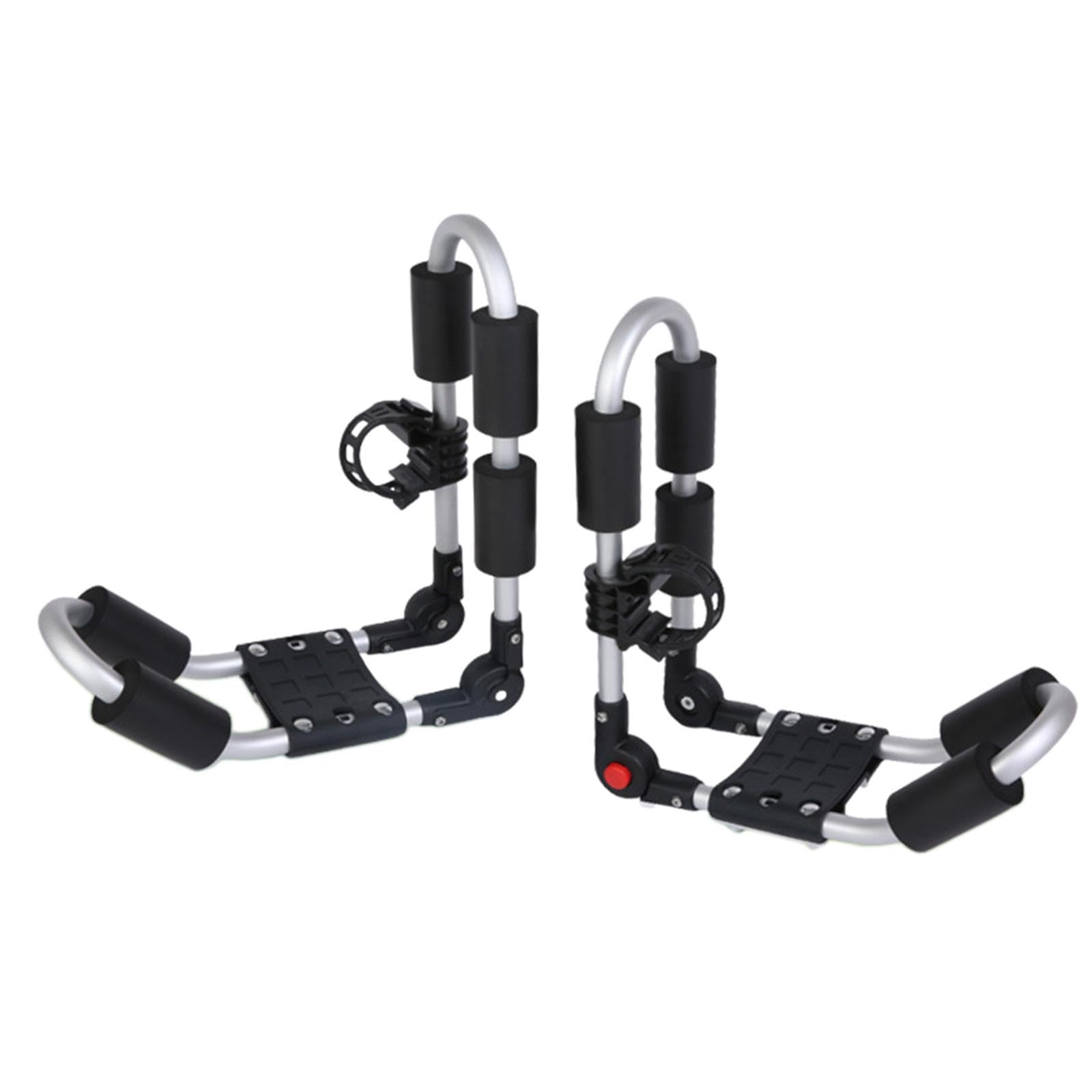 rockible 2 portaequipajes para Techo de Coche, portaequipajes, Soporte para Kayak, Soporte para Techo, para Coches, para Surf, esquí, Canoa, Tabla de Surf