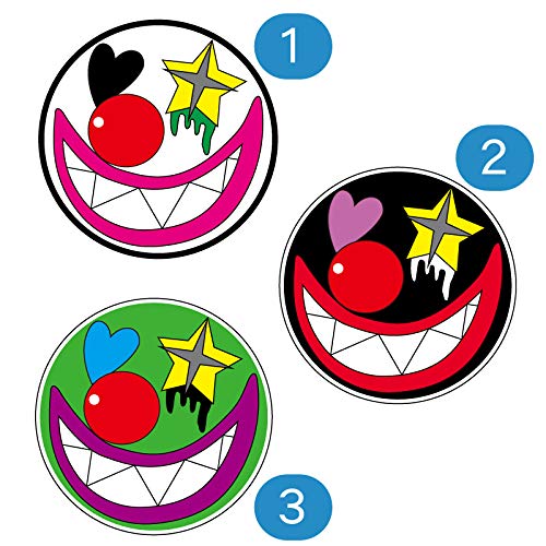 Amazon.co.jp: maniaccollections ピエロ ステッカー pierrot 車