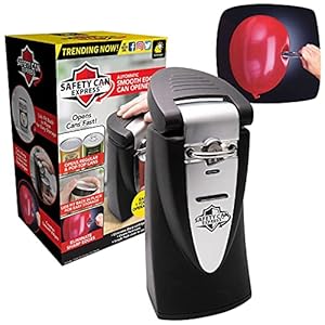 Bulbhead 14636 Original Safety Can Express As Seen On TV by BulbHead – Easy One-Touch Operation – Effortless Electric Can Opener, 9 Inch , Black