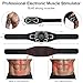 Electronic Muscle Stimulator - Portable Powered Ab Stimulator Muscle Toner for Muscle Conditioning,EMS Ab Machine,Fitness Strength Training Workout Equipment for Men and Women