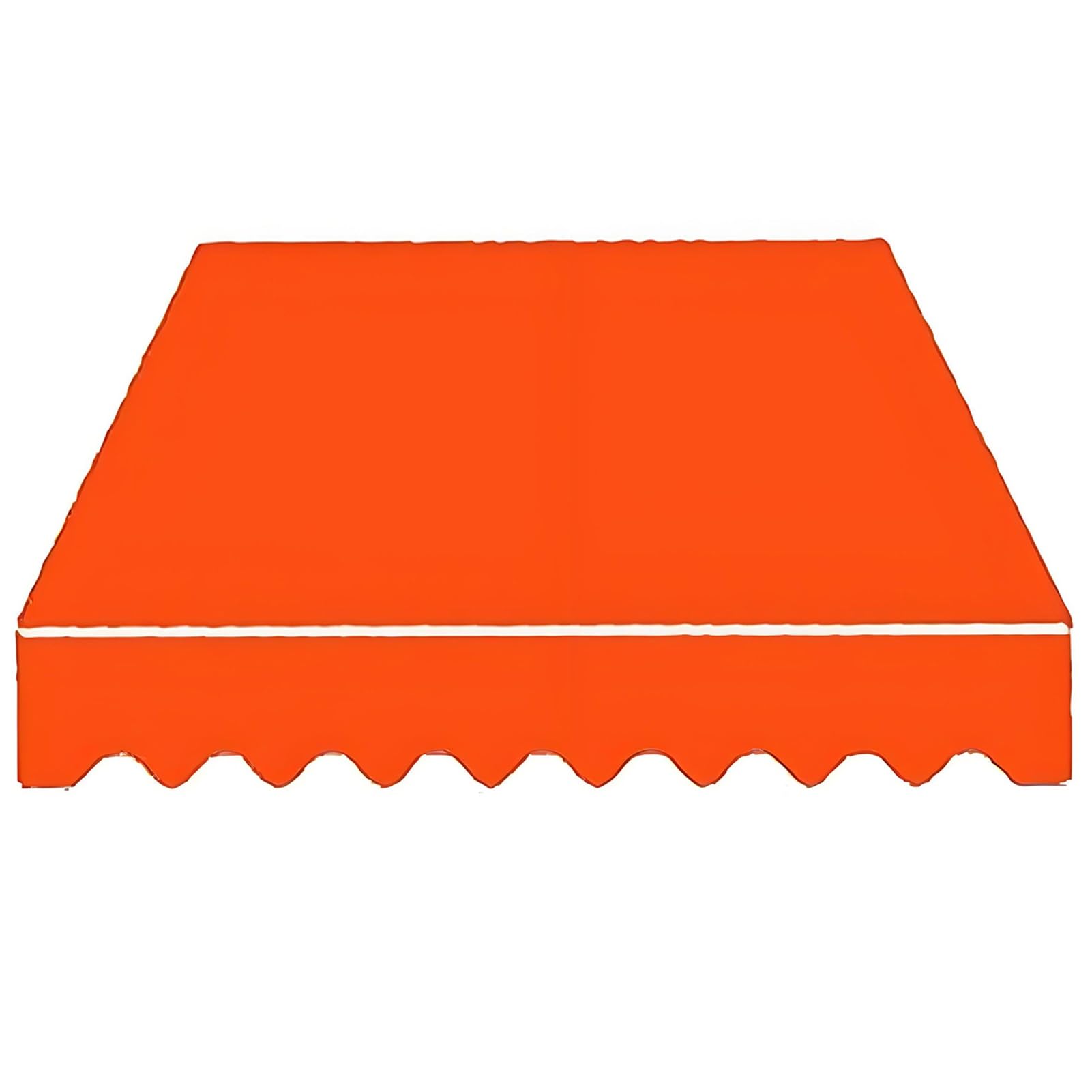 Toldo impermeable resistente a los rayos UV lona de poliéster exterior patio 400x350cm