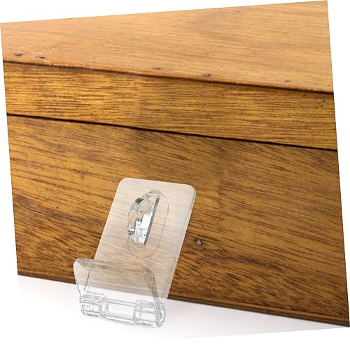 Image of DOITOOL Sets Acrylic Hasp Buckles Locking Latches for Jewelry Box Easy Install Padlock Latch