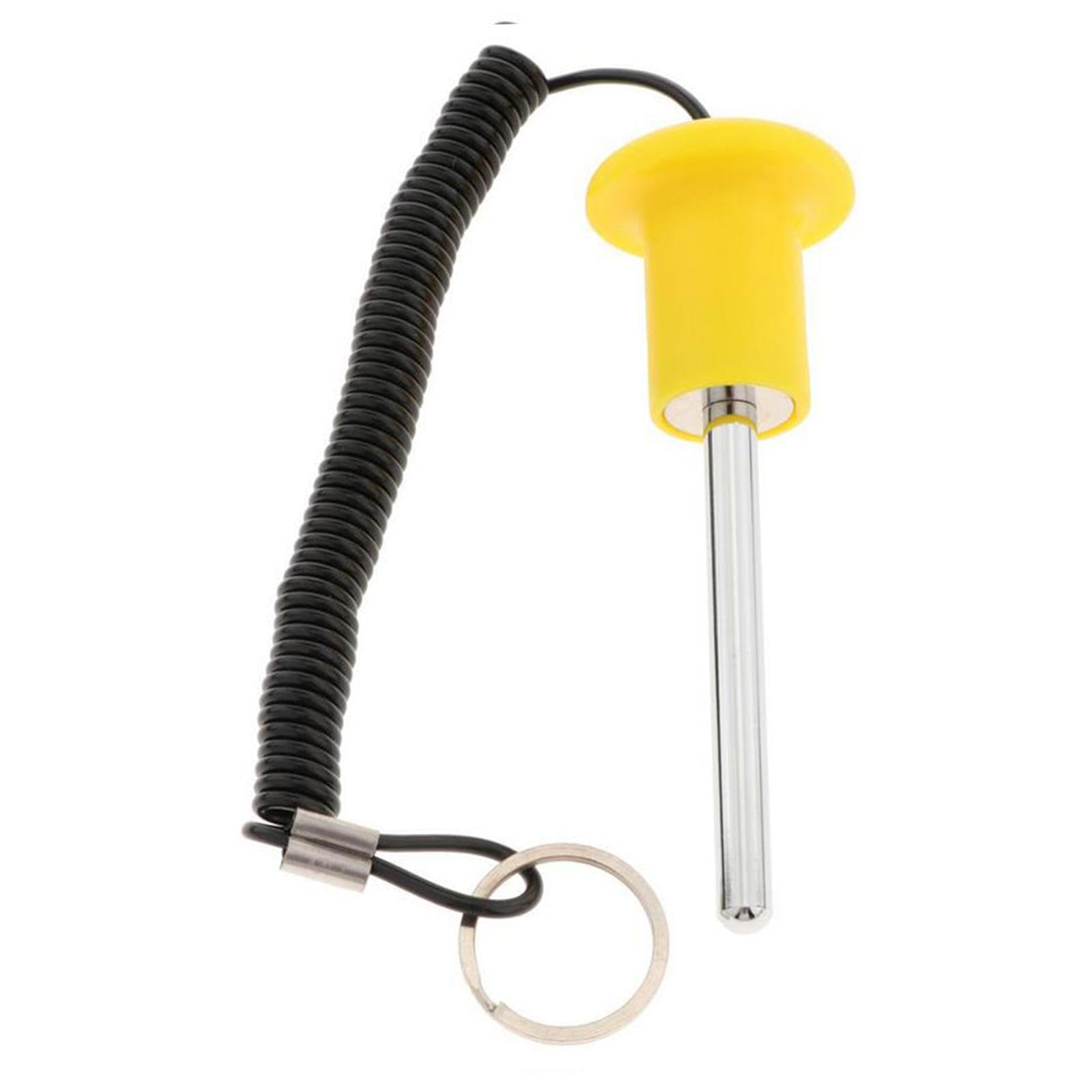 Weight Stack Pin Accessories Multipurpose Stainless Steel Weight Machine Pin Yellow 10x80mm | Fitness Running & Yoga | Fitness Equipment & Gear | Equipment Parts & Accessories-image-22