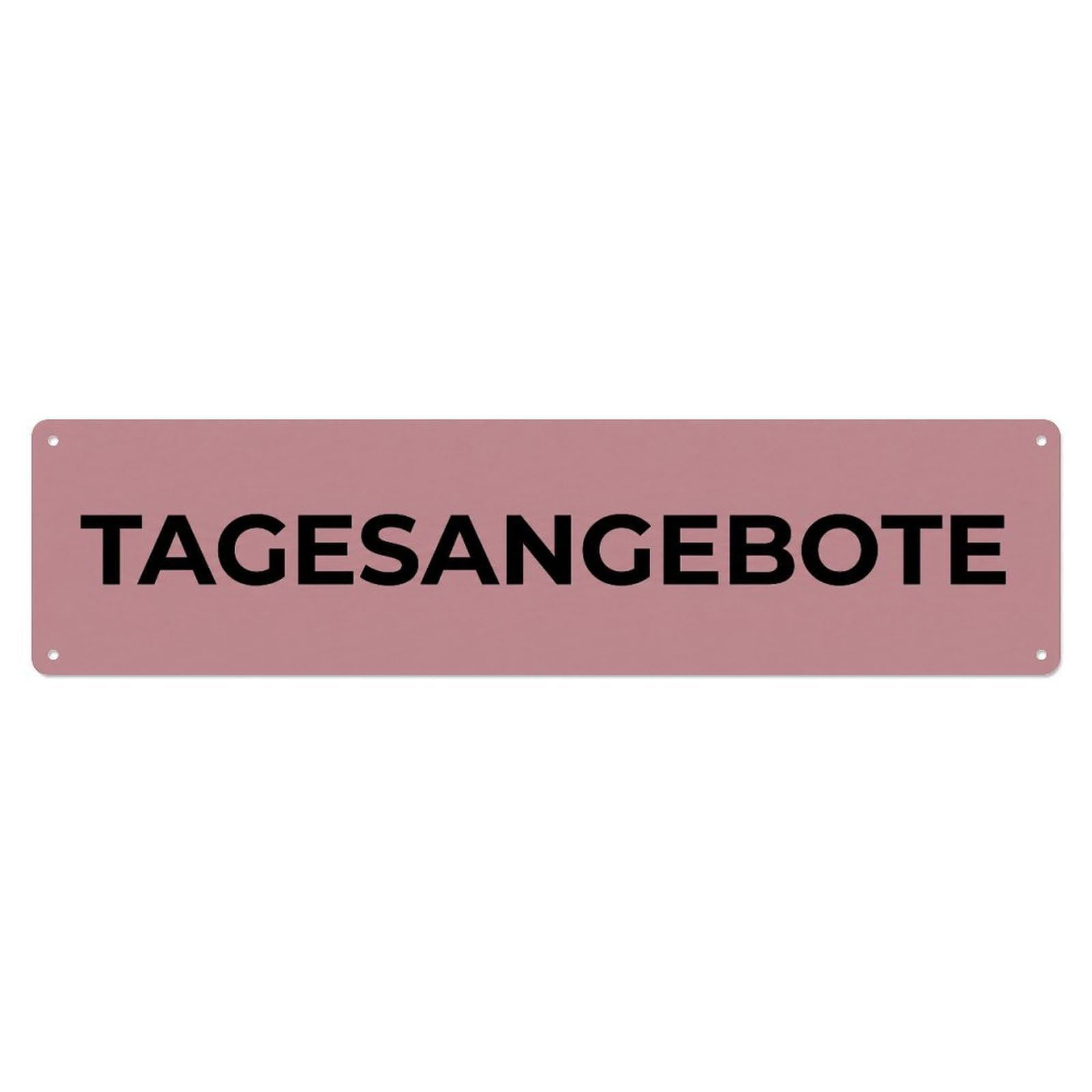 Metal Tin Sign Tagesangebote Featured Items Special