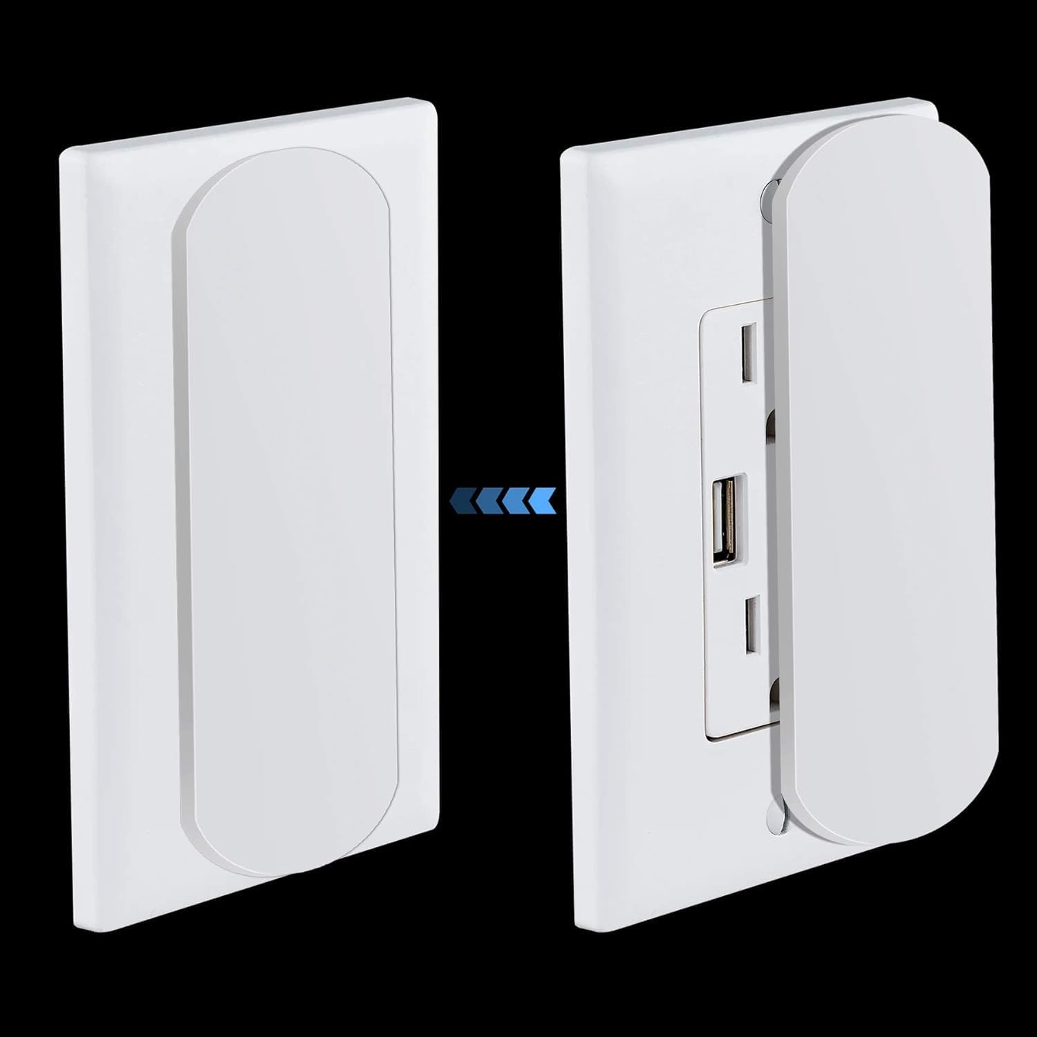 Yeebeny 3 Pack Magnetic Switch and Outlet Cover Light Switch Guards image 3