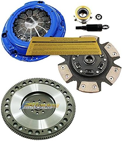 EFT Stage 3 Clutch Kit with Lightweight Chromoly Flywheel for SCION FR-S TOYOTA 86 SUBARU BRZ 2.0L Engine - Enhanced Performance and Smooth Engagement - Precise Fit and Durable – 12 Month Warranty