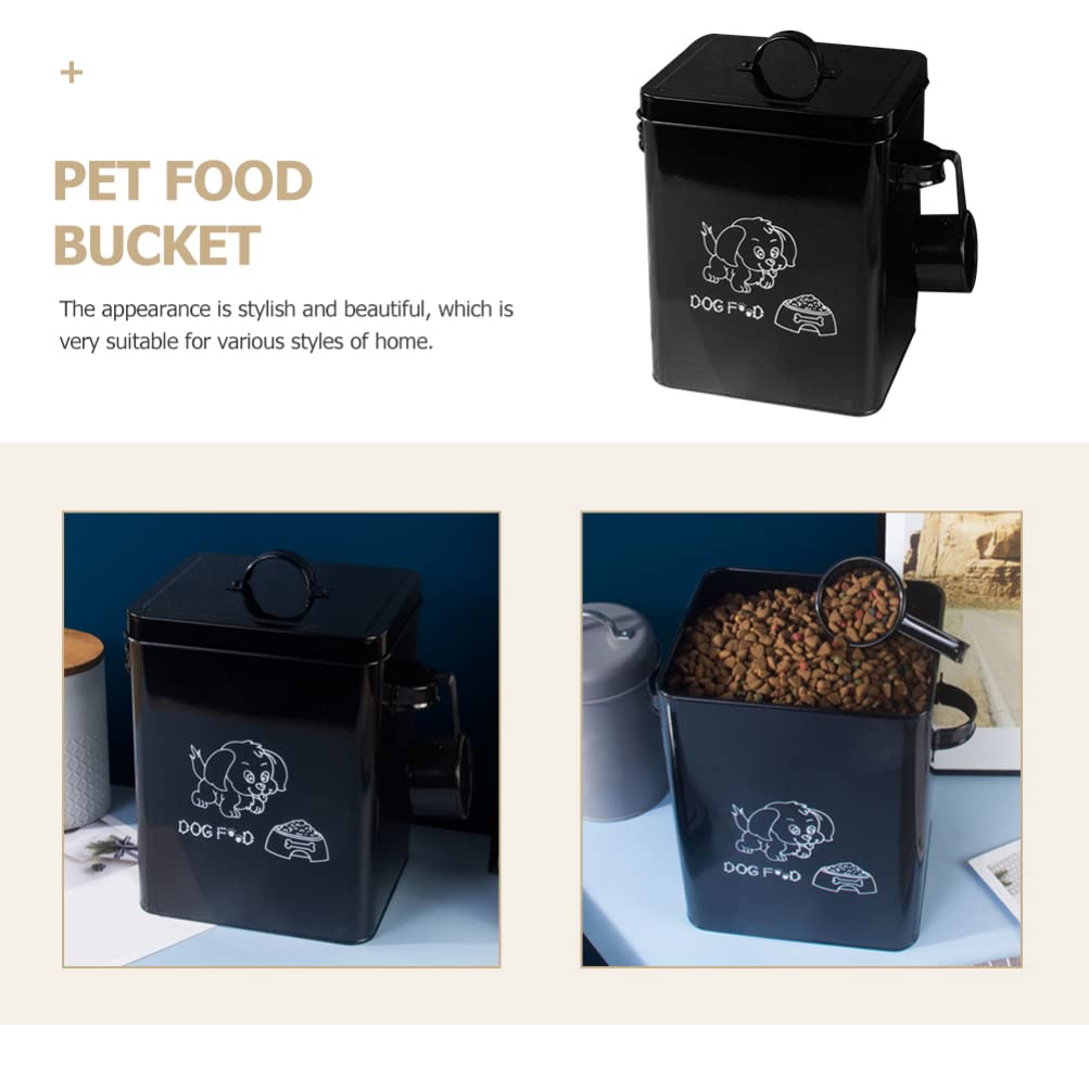 TOPBATHY Contenedor De Alimentos Para Mascotas Hermético y Antihumedad Cubo De Almacenamiento De Piensos Para Perros