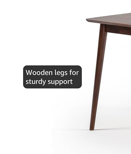 Amazon.com - Zinus Jen 47 Inch Wood Dining Table/Solid Wood