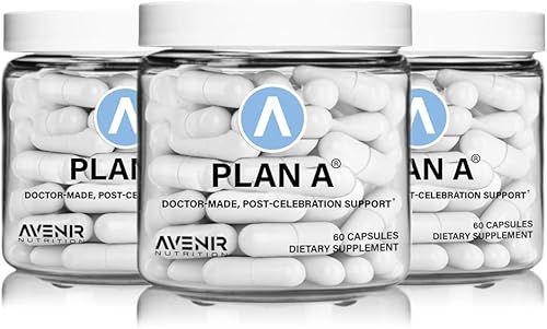 Plan A Alivio posterior a la celebración y restauración matutina Electrolito para deshidratación y dolor de cabeza Dihidromiricetina DHM y L