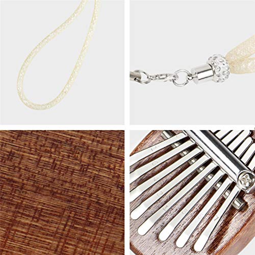 Xiaocao Mini Kalimba Portable Pouce Piano Doigt 8 Touches Percussion Clavier Poche Instrument de Musique en Bois Massif… - Les Beatles, Paul McCartney, John Lennon, RIngo Starr, George Harrison Xiaocao Mini Kalimba Portable Pouce Piano Doigt 8 Touches Percussion Clavier Poche Instrument de Musique en Bois Massif… – Image 5
