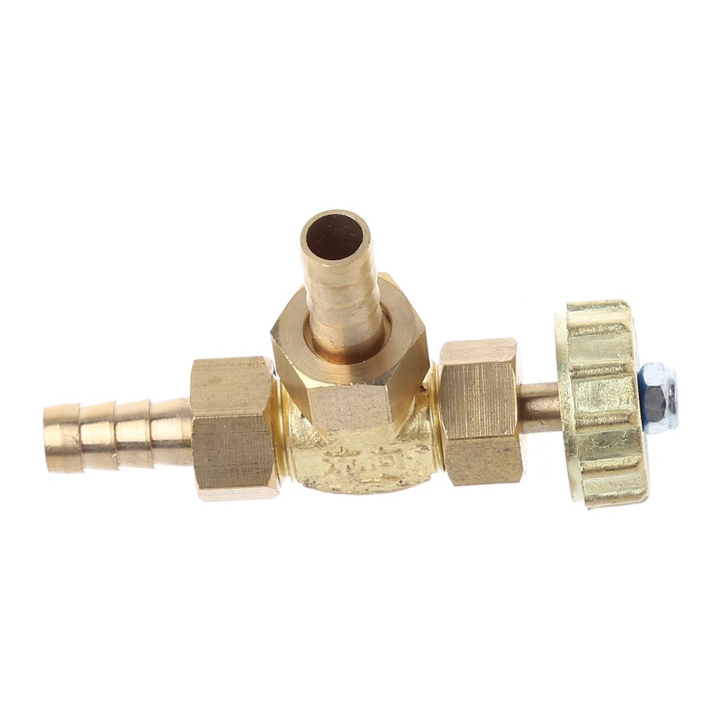 Vanne Régulation Gaz ELMA - Laiton 8mm Pour Cuisinières Gaz Butane/Propane