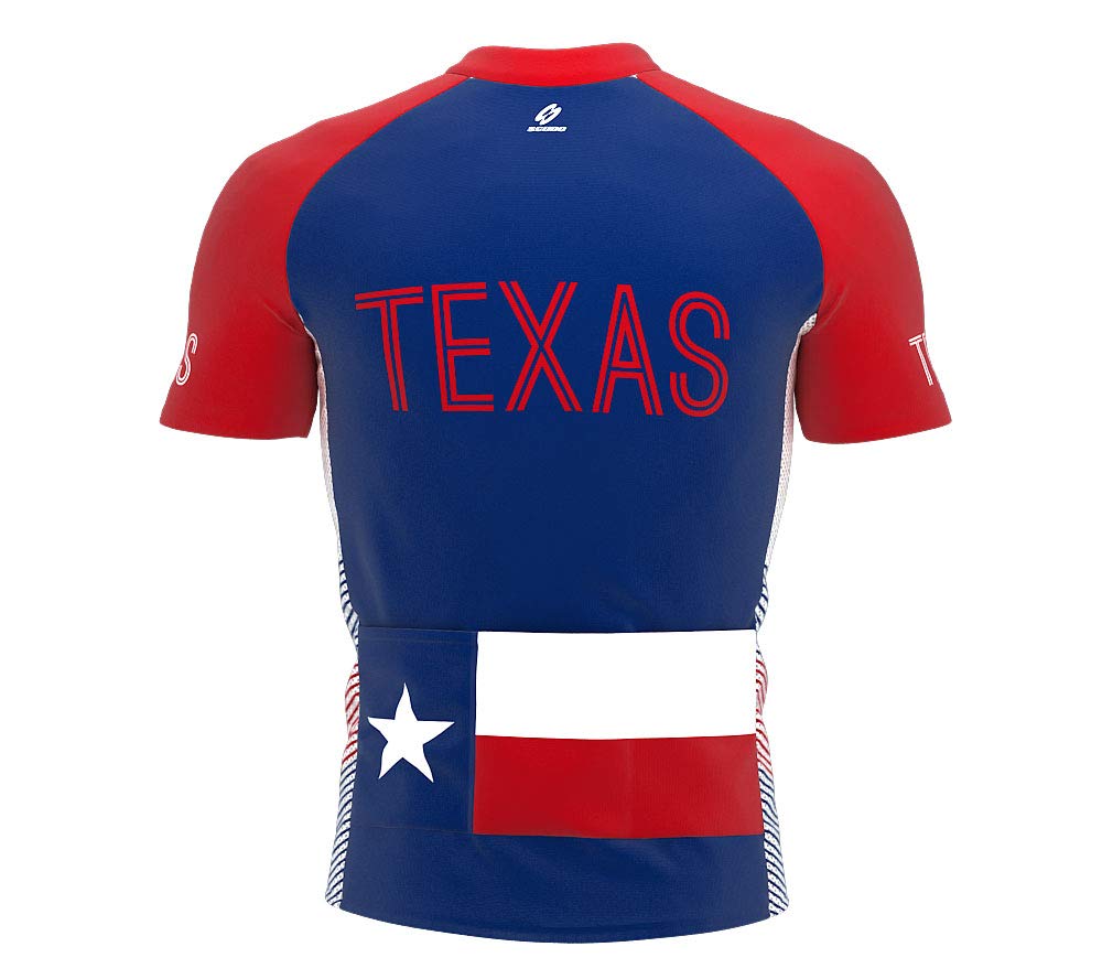 ScudoPro Texas Bike Short Sleeve Cycling Jersey for Men - Size L Multicolored
