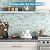 BeNice Peel and Stick Backsplash for Kitchen Tile,Peel and Stick Tiles for Walls Tile Stickers Waterproof Marble Tile Backsplash 3.85"x11.73"(16Tiles) California Blue