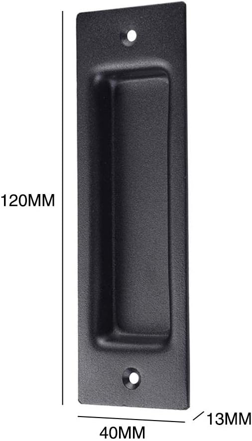 Door Handle Easy Install Hardware Mae Finger Gate Sliding Barn Accessories Frosted Flush Pull Home Rusoof Embedded Square