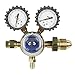 Uniweld R1560, 1500 Series Two Gauge Specialty Nitrogen Regulator with 1.5" Gauge, 5-50 PSIG, Pack of 3 pcs