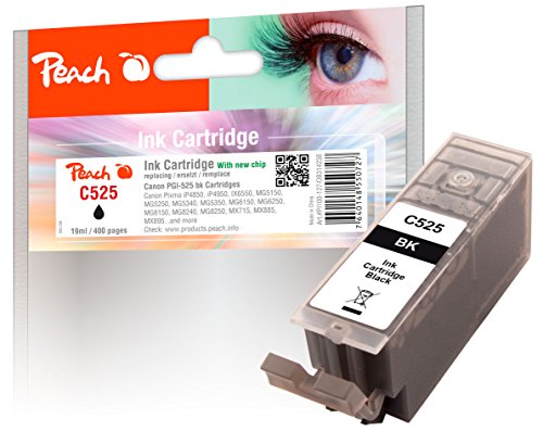 Peach PGI-525BK Pixma IP4850 Inkjet/getto